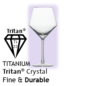 Schott Zwiesel Durable Titanium Tritan(r) Crystal Glass Logo No pointer