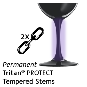 Schott Zwiesel Tritan(r) PROTECT Permanent Stem Tempering Logo No Pointer