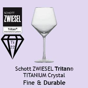 ADIT Curated Schott Zwiesel Tritan(r) Titanium Crystal Fine & Durable