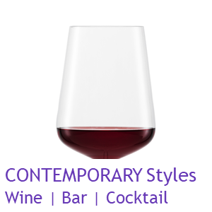 ADIT Generic Product CONTEMPORARY STYLE Wine Glasses NO Pointer